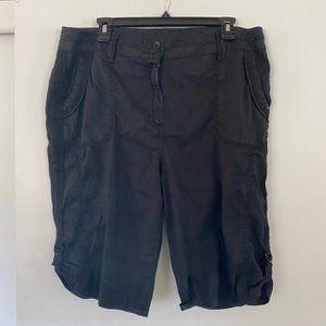 Chico's Bermuda Shorts Linen/Cotton - Size 2.5